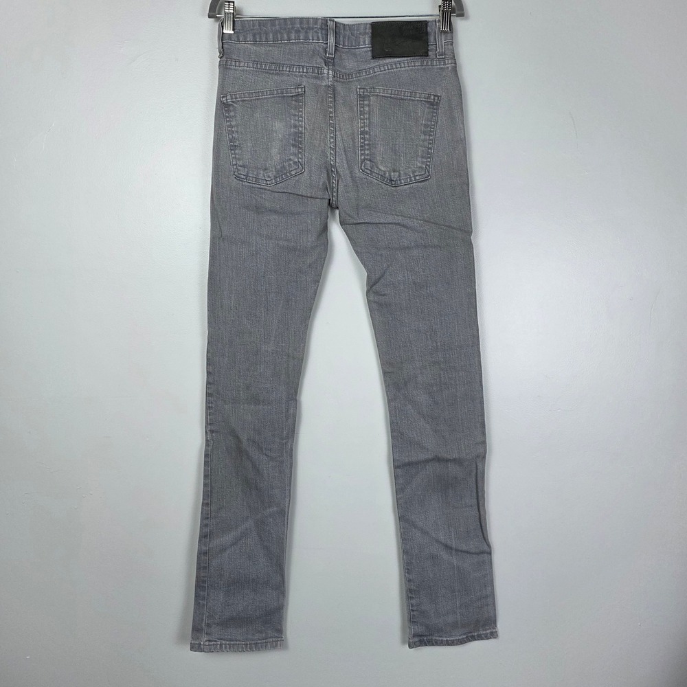 Naked Famous Skinny Guy Grey Wash Denim Jeans Mens Size 32x32